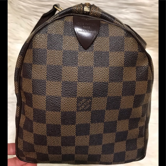 Louis Vuitton Damier Ebene Speedy 30 Tote #8.8H - Picture 3 of 8